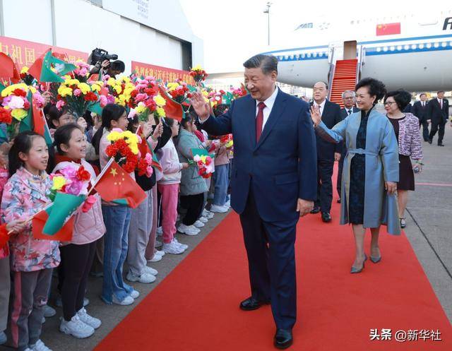 图集｜习近平抵达澳门