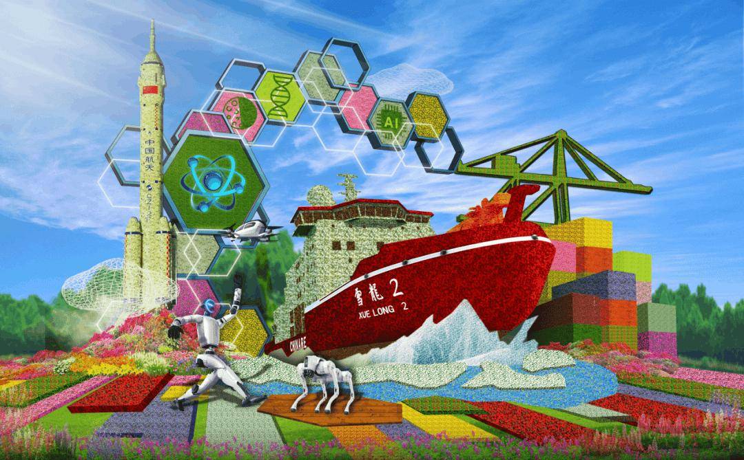 国庆限定！天安门广场及长安街沿线花卉布置效果图来了