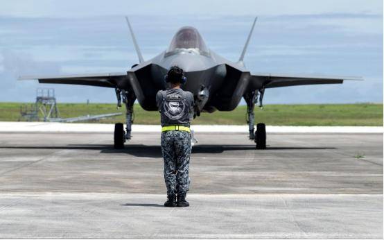24架F-35A隐身战机集结西太平洋