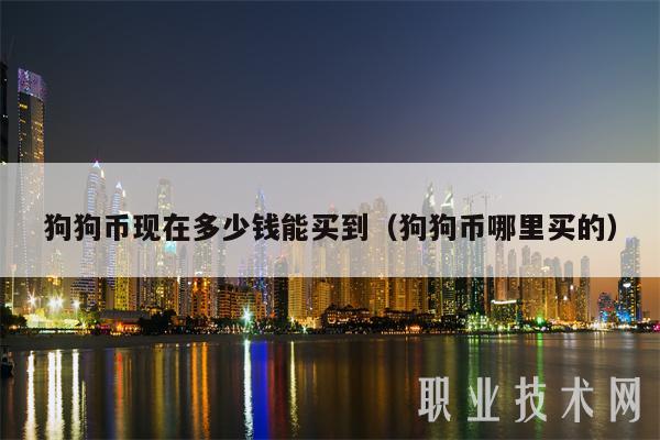 狗狗币今天多少钱(狗狗币今天多少钱了)